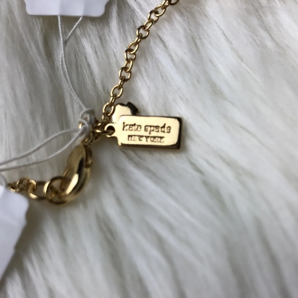 NEW Kate Spade Hole Punch Long Necklace